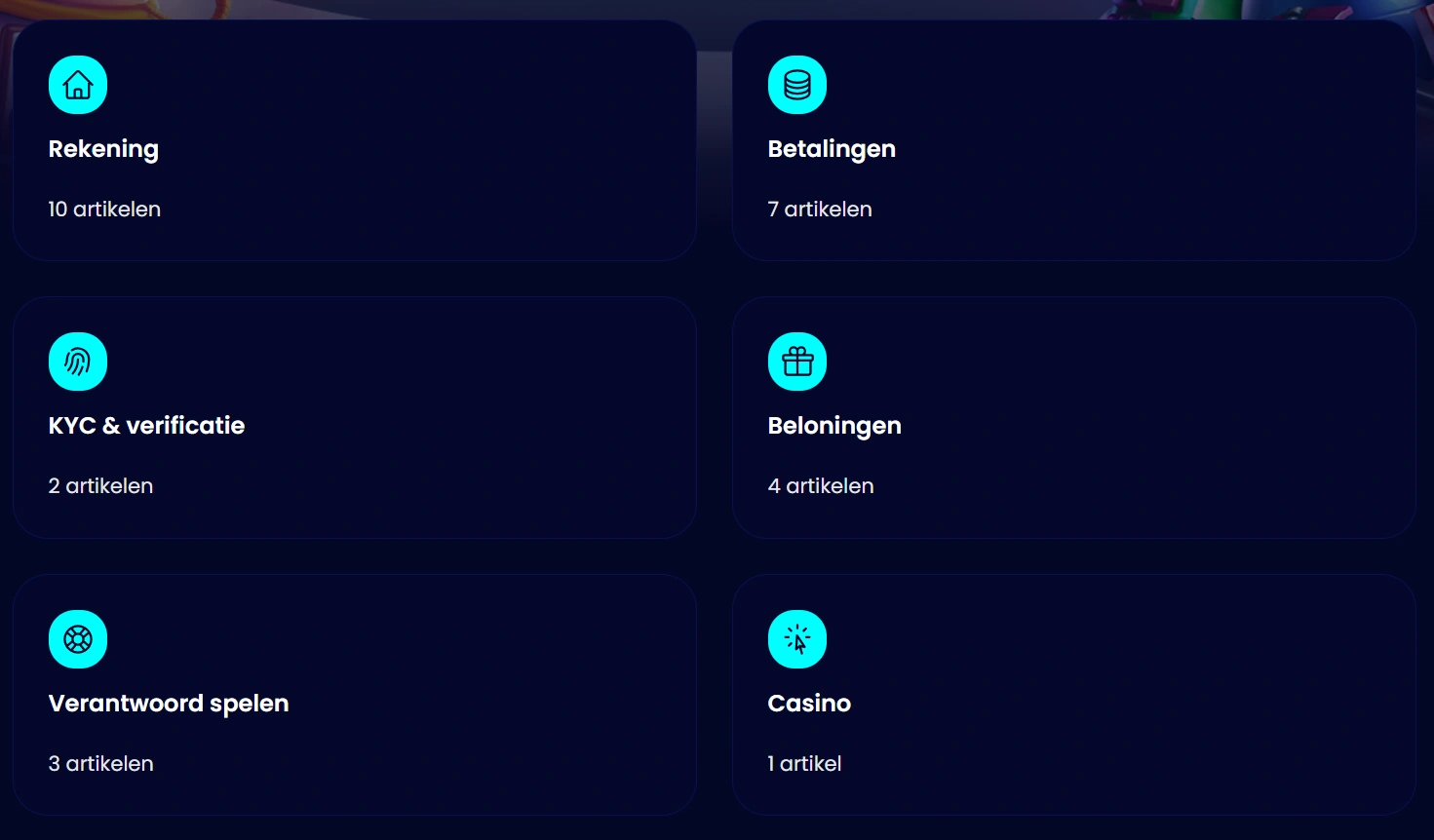 Wintari Casino Contact en klantenservice